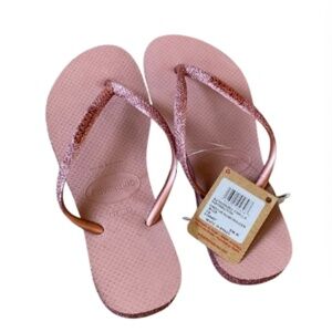 Havaianas Women's Pink Flip Flops